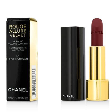 ROUGE ALLURE VELVET Le rouge velours lumineux 51 